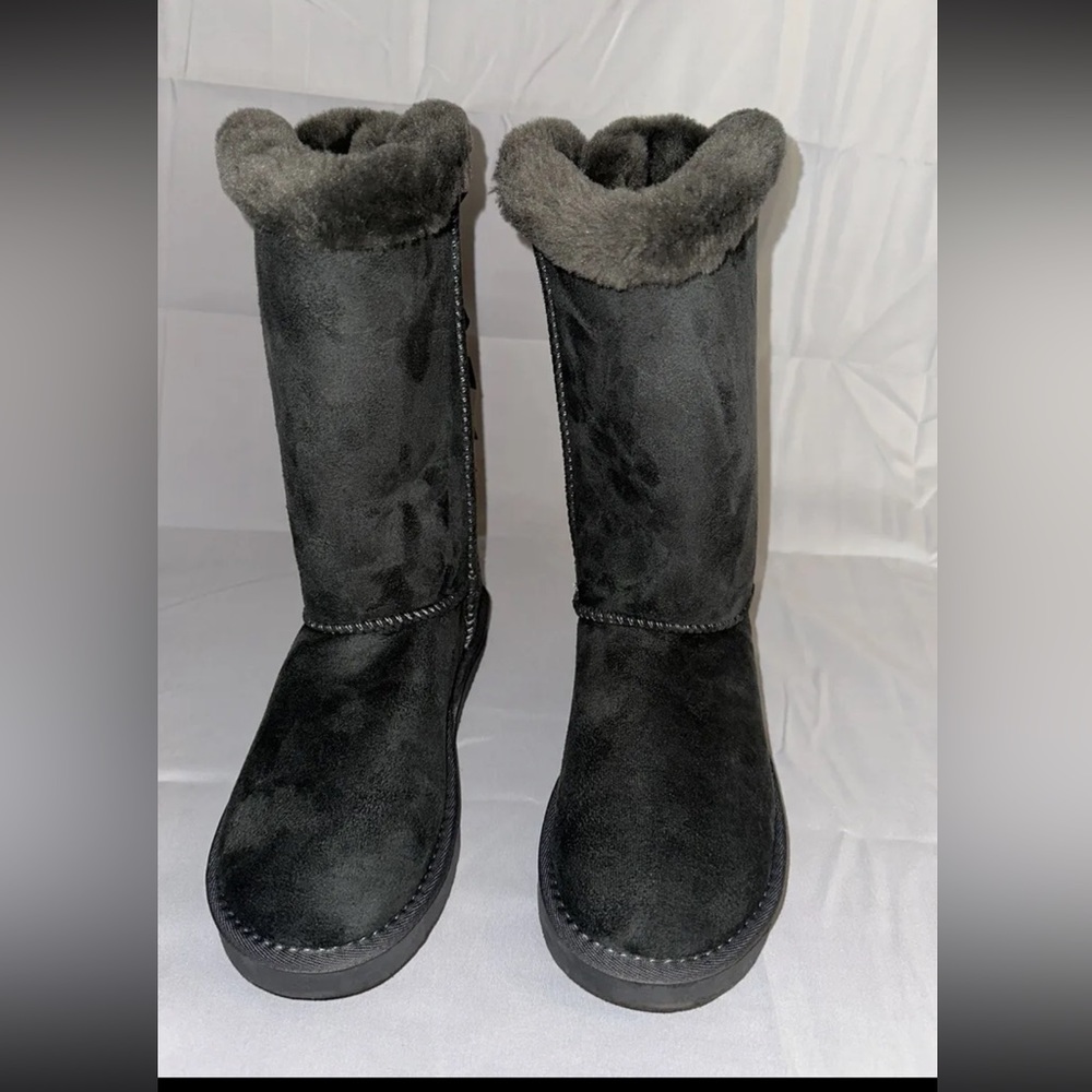 UGG Australia Bailey Bow Boot Women's Grey size 6